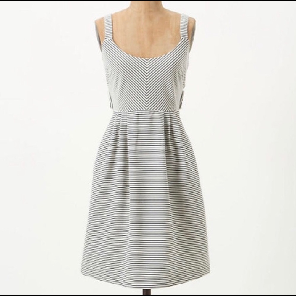 Anthropologie Postmark Open Back Dress
